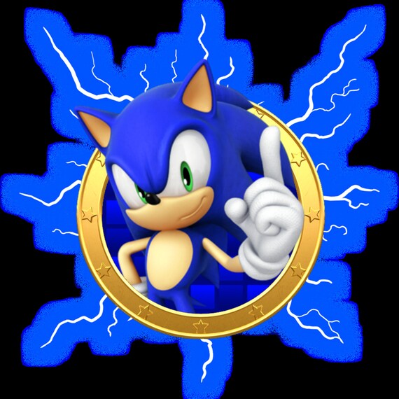 Sonic the Hedgehog Png Download - Etsy