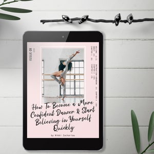 Dance ebook, Pole Dance Ebook, How to Become a More Confident Dancer, Get Better at Pole Dancing, Ebook to Dance with Confidence