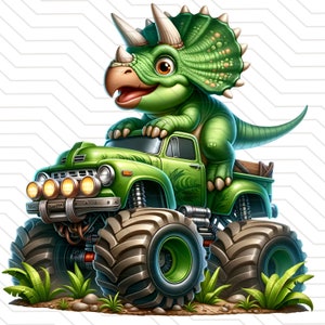 Caminhão Monstro Dino png | Caminhão Monstro png | aniversário monstertruck png | Monster truck para download garoto de design | Caminhão monstro Triceratops