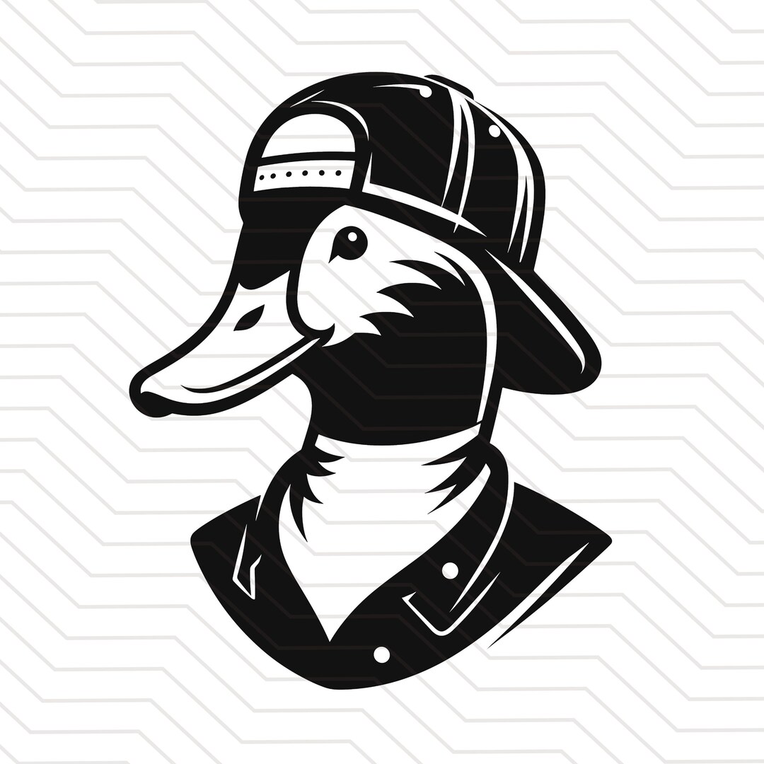 Duck Backwards Cap Svg Duck Hunting Svg Duck Hunting Files Etsy UK