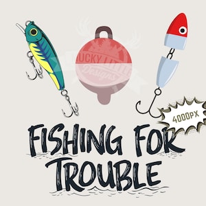 Pescando problemas png / Niños pescando sublimación / Divertido pesca png Niños pescando Descarga digital 300dpi archivo de impresión de imagen