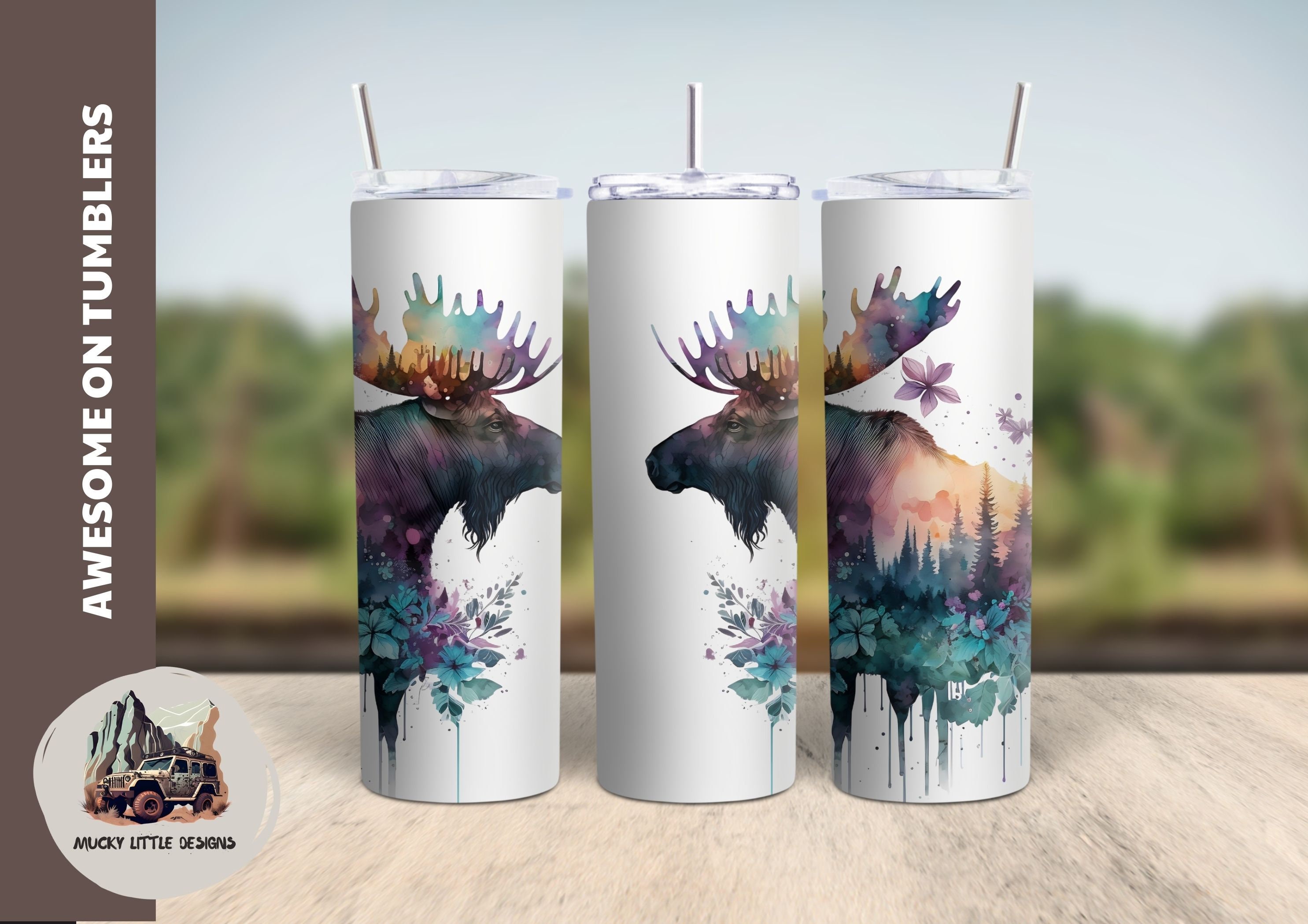 Moose Hunting Png Moose Png Moose Hunt Png Moose Tumbler Wrap Etsy Canada
