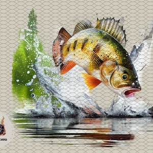 Perch Fish 3d 