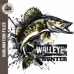 Personalized Walleye Fishing Jerseys, Custom Canadian flag Walleye