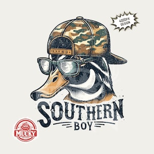 Southern Boy png | wood duck design | boys hunting shirt png | Boys outdoor design | kids hunting design | duck hunting Sublimation