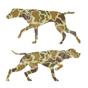 Sublimación de perro de caza de camuflaje / Caza de patos de camuflaje PNG / Caza de patos PNG / Puntero PNG / Patrón de camuflaje de caza de patos / Camuflaje de la vieja escuela PNG
