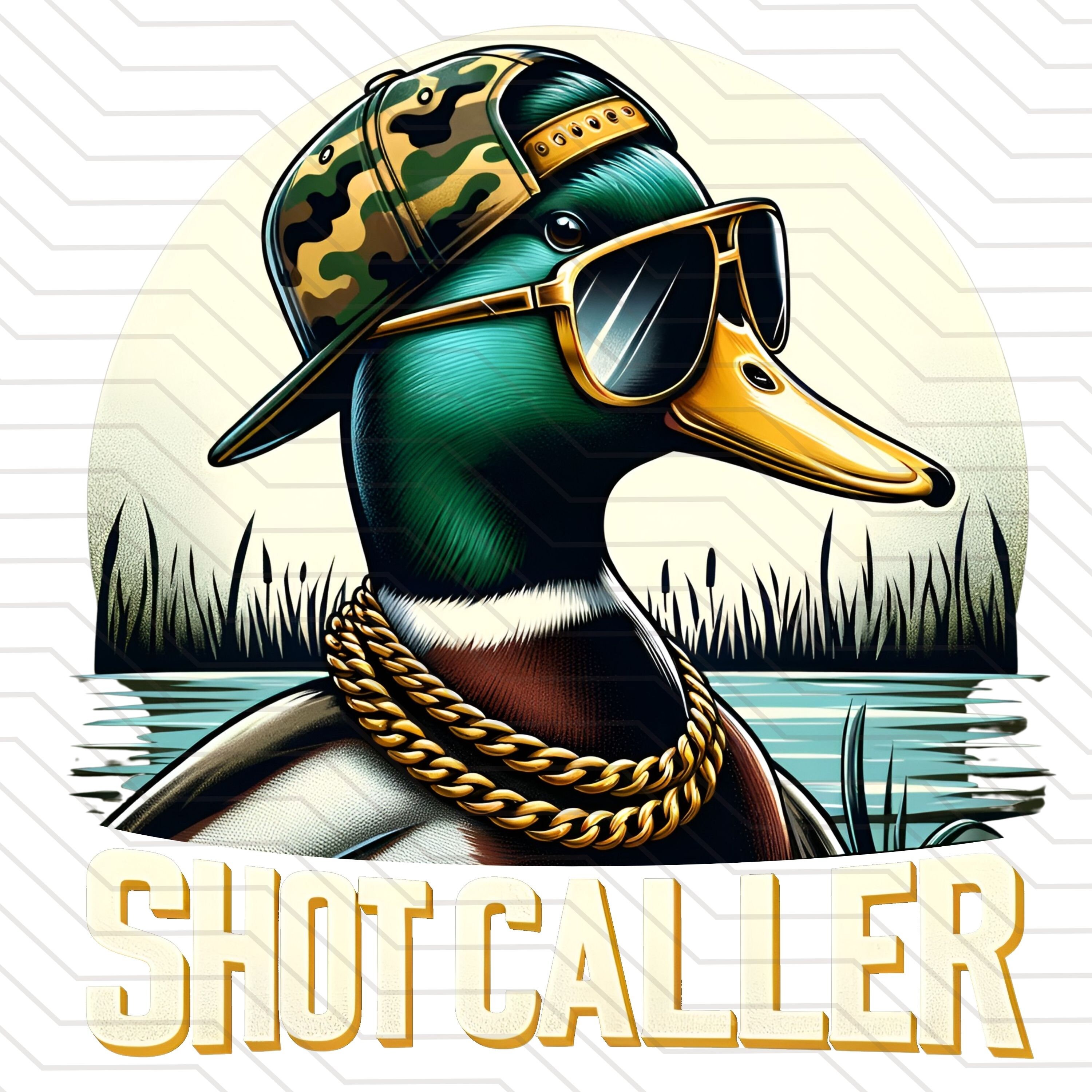 Duck Hunting Png Duck Hunting Sublimation Duck Hunting Shirt Design Transparent Background Download Print File Shot Caller Png Etsy