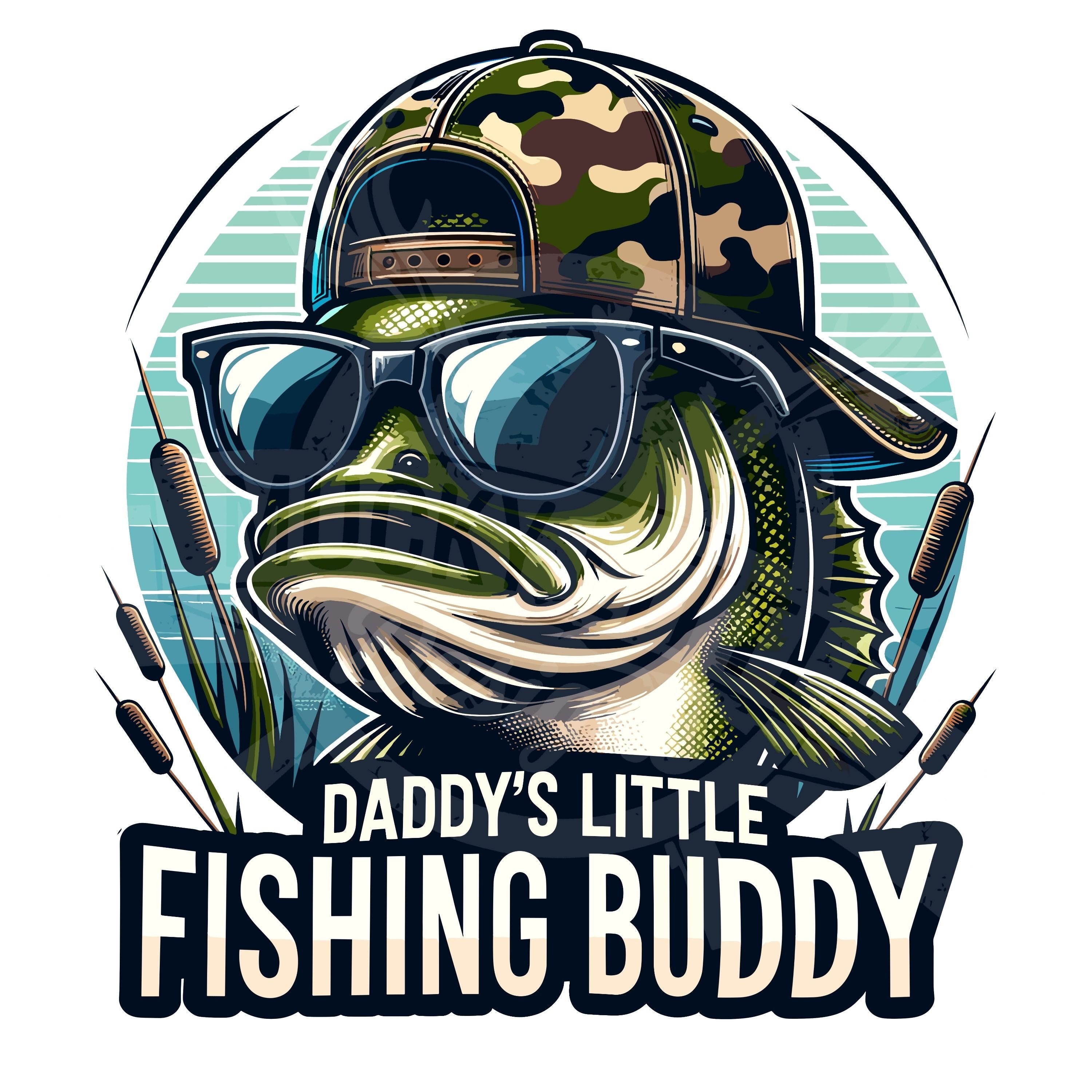 Grandpa's Fishing Buddy SVG Graphic by Creative2morrow · Creative