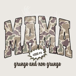Diseño de camiseta de caza para mujer, diseño de camuflaje, camiseta de mamá sureña, sublimación para mujer, archivo de impresión de 300 dpi en prendas de vestir.