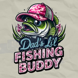 papás pescando compañero png / niñas pescando diseño de camiseta / niñas pescando Diseño de sublimación / niña pescando taza png / niña pescando diseño