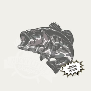 Pez lubina camuflaje png / pesca de lubina png con parche de camuflaje, archivos de impresión de imagen de fondo transparente para pescador Camuflaje, diseño de marco de camuflaje