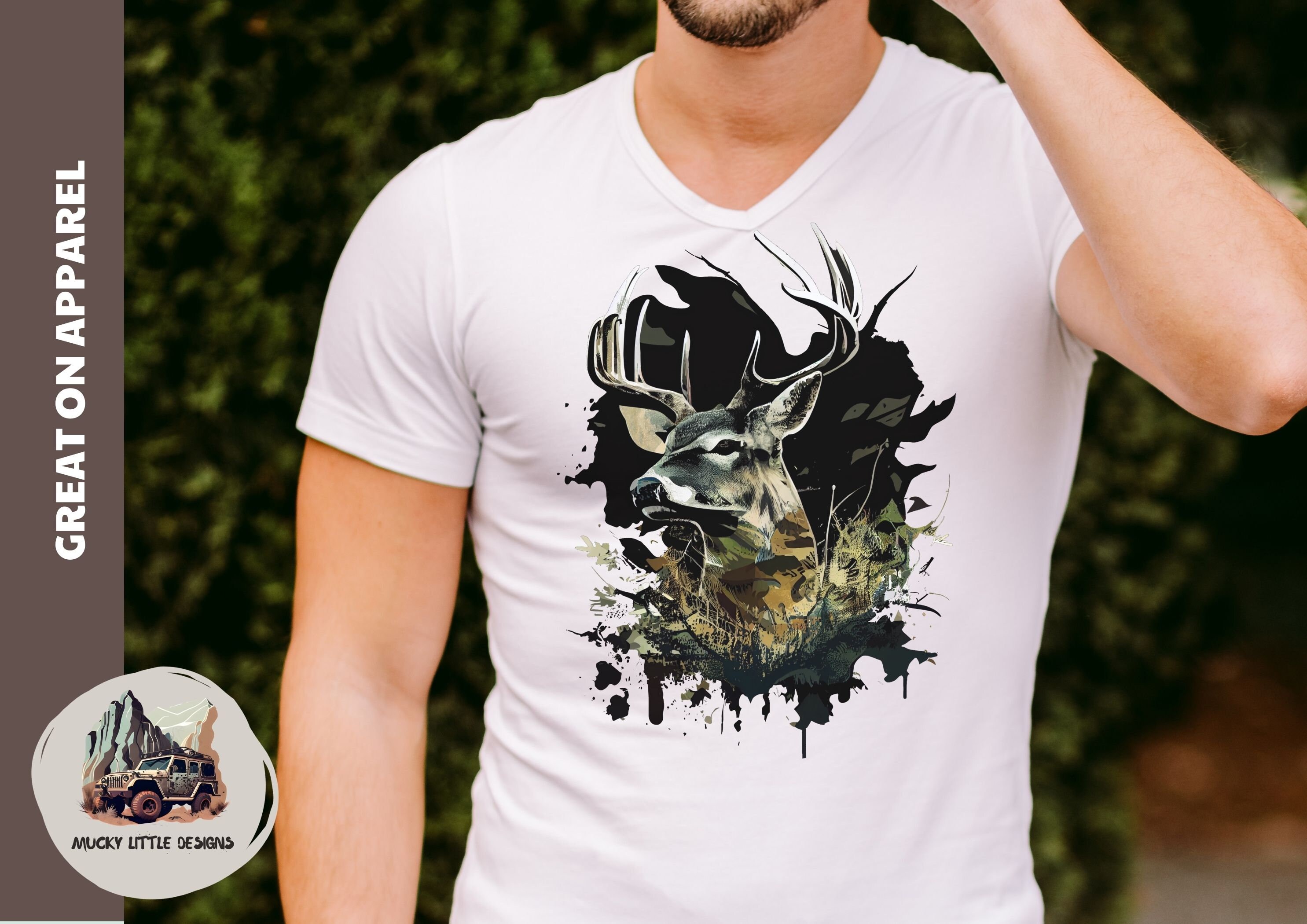 Hunting Png for Shirts Deer Sublimation Design Camo Stag Buck - Etsy