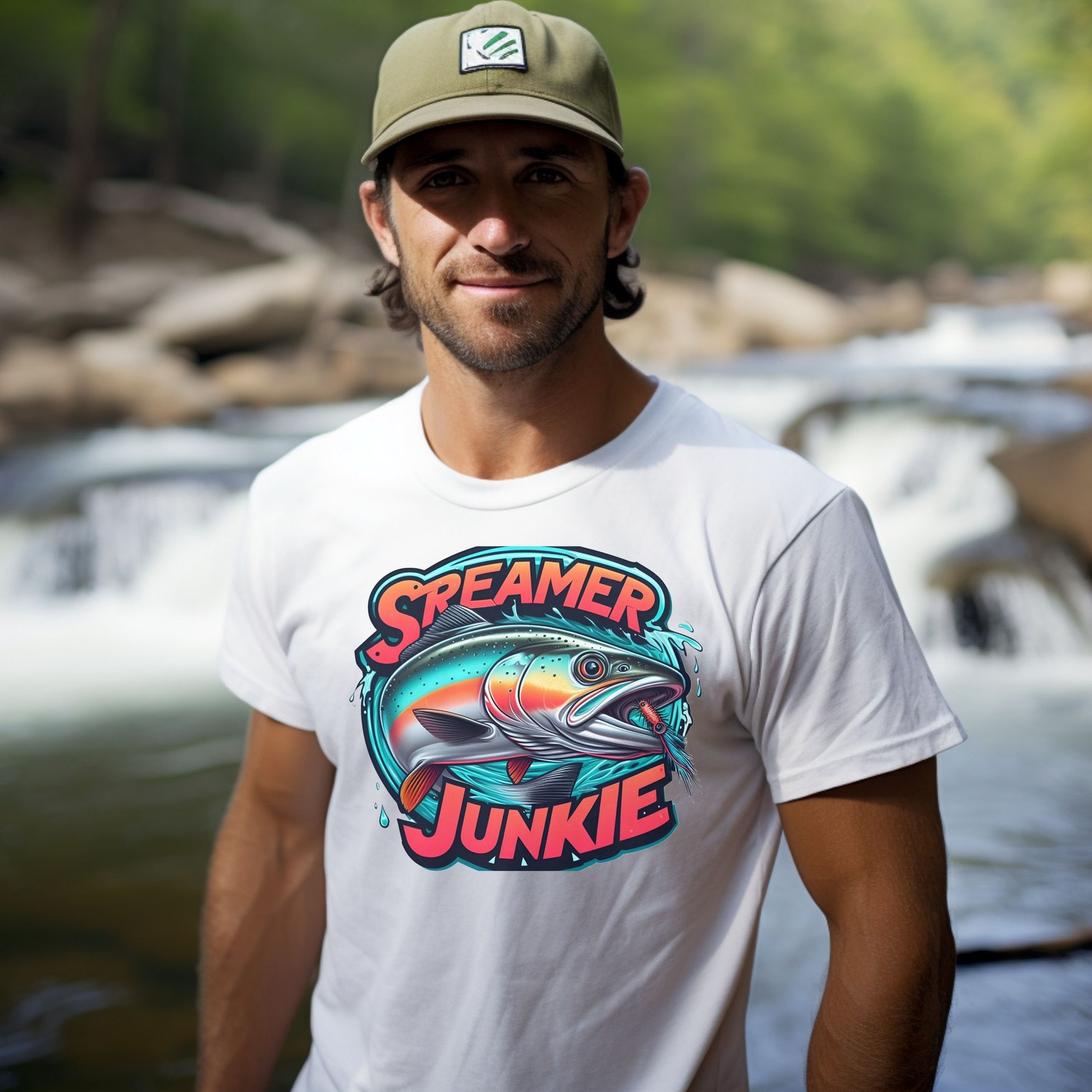 Streamer Junkie Png Trout Fishing Tumbler Wrap Trout Etsy