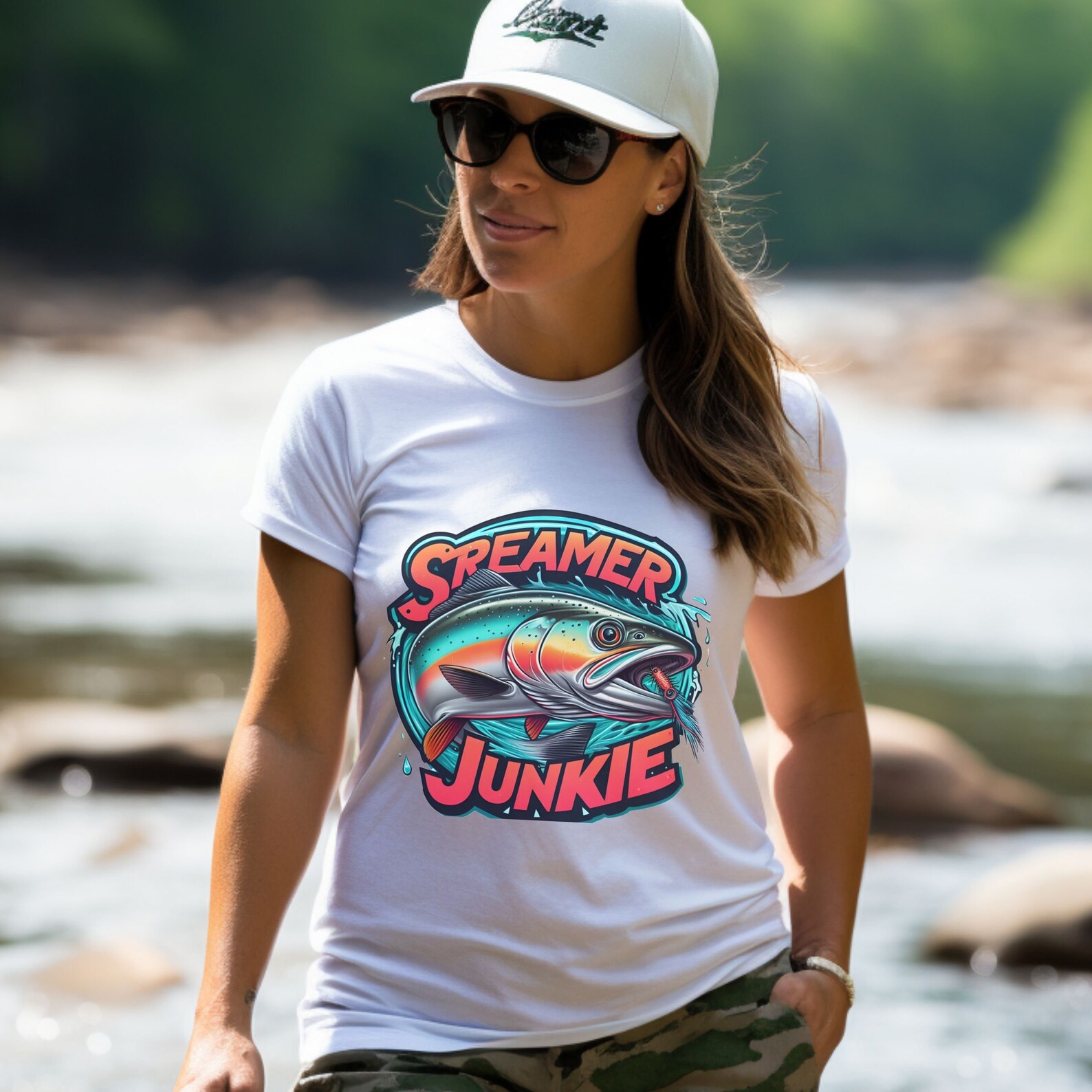 Streamer Junkie Png Trout Fishing Tumbler Wrap Trout Etsy