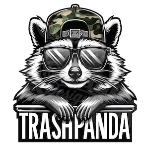 panda lixo | citação sarcástica png | caça de guaxinins png | camisa de guaxinim engraçada PNG | meio elegante meio trashy png | camisa de amante de guaxinim png