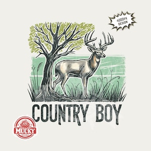 Country Boy png | deer in forest design png | boys hunting shirt png | Boys outdoor design | kids hunting design | buck hunting Sublimation