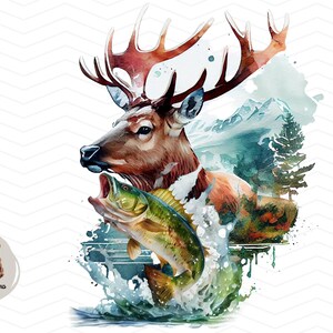 Pesca y caza png, Caza de ciervos png, Pesca png, Caza png, Sublimación de pesca y caza png, Vida de pesca pn, temporada de ciervos png