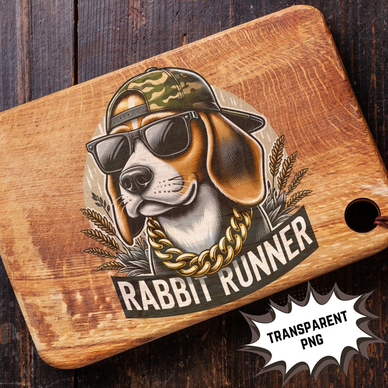 Rabbit Runner Beagle PNG: Sublimation Design (digital Download) - Etsy