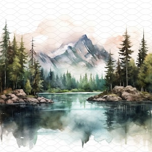 Mountain Tumbler Wrap Seamless Camping Outdoors Sublimation Designs Downloads - Skinny 20oz mountains sublimate design NO SEAM