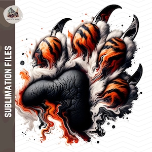 Go Tigers Go png | Tigers Paw png | T-shirt Sublimation Digital File Download l spirit shirt tiger mascot tiger logo | Instant download