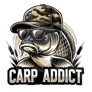 Addicted Fishing Svg 