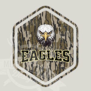 Camo Adler Maskottchen png, Adler Maskottchen png, Camo Schule Maskottchen png, Sublimation dtg transparenter Hintergrund Druckdatei sofort-Download