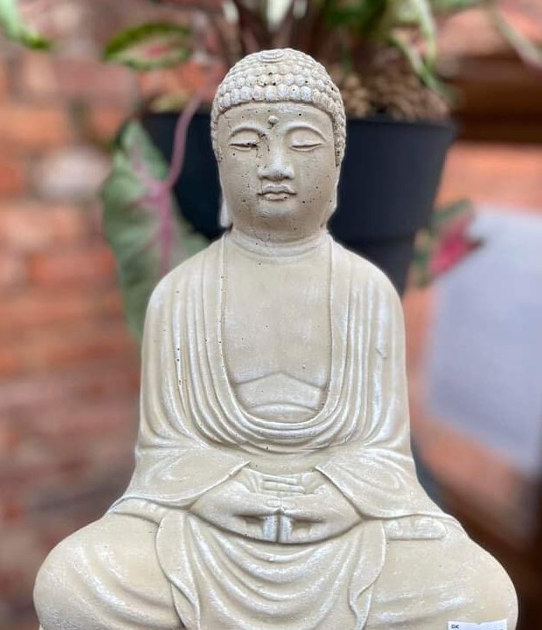 Buddha Statue, Zen Meditating Buddha Garden Statue / Garden Ornament