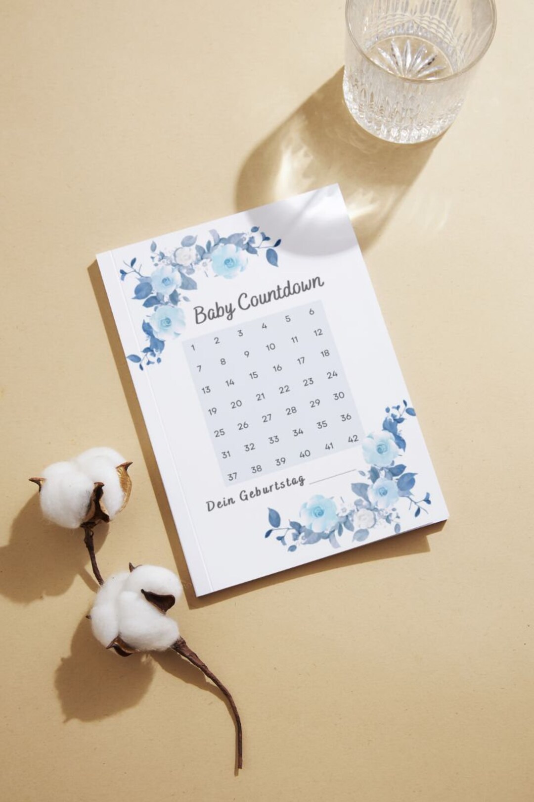 Baby Countdown Poster Pregnancy Calendar Baby Arrival - Etsy