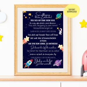 Cadeau de scolarisation | retour à l'école | Crèche d'écolier | Affiches de motivation | fichier numérique | Cadeau de bricolage
