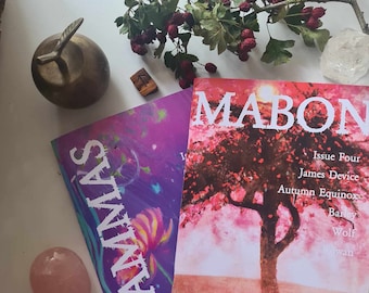 Witchcraft Zine: Musings of a Pendle Witch Lammas & Mabon DOUBLE PACK