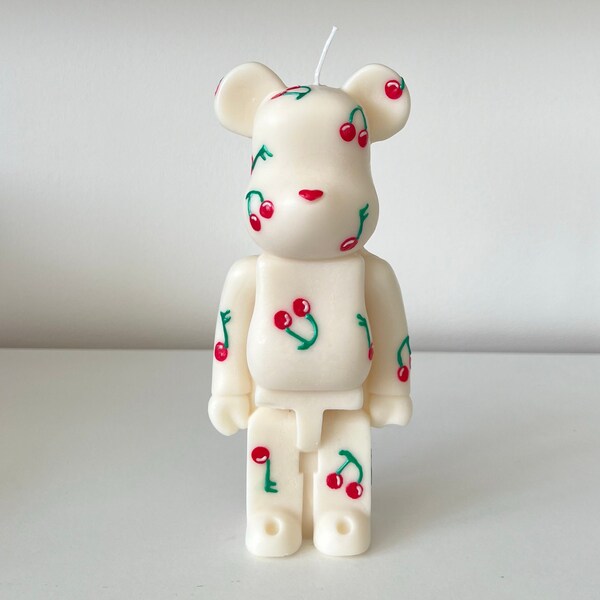 Bearbrick Kerze Cherry Edition