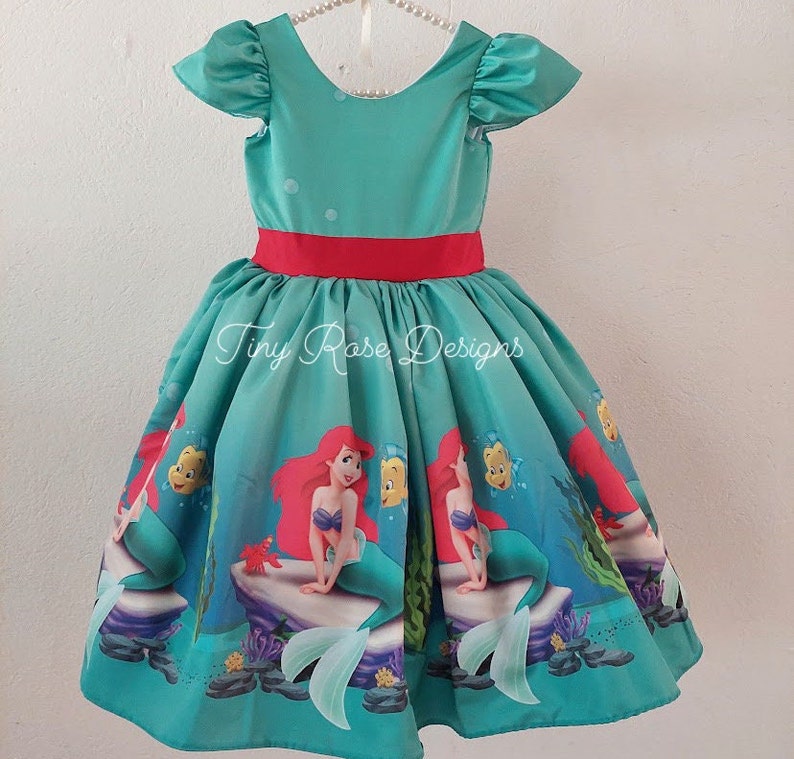 Little Mermaid Dress for Birthday Special Occasion Wedding Etsy