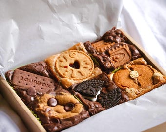 Vegan Brownie & Blondie Gift Box – Perfect for Birthdays, Thank You, or Self Care