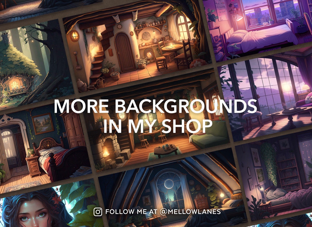 Vtuber Background Animated | Rainy Street | Virtual Background | Stream ...