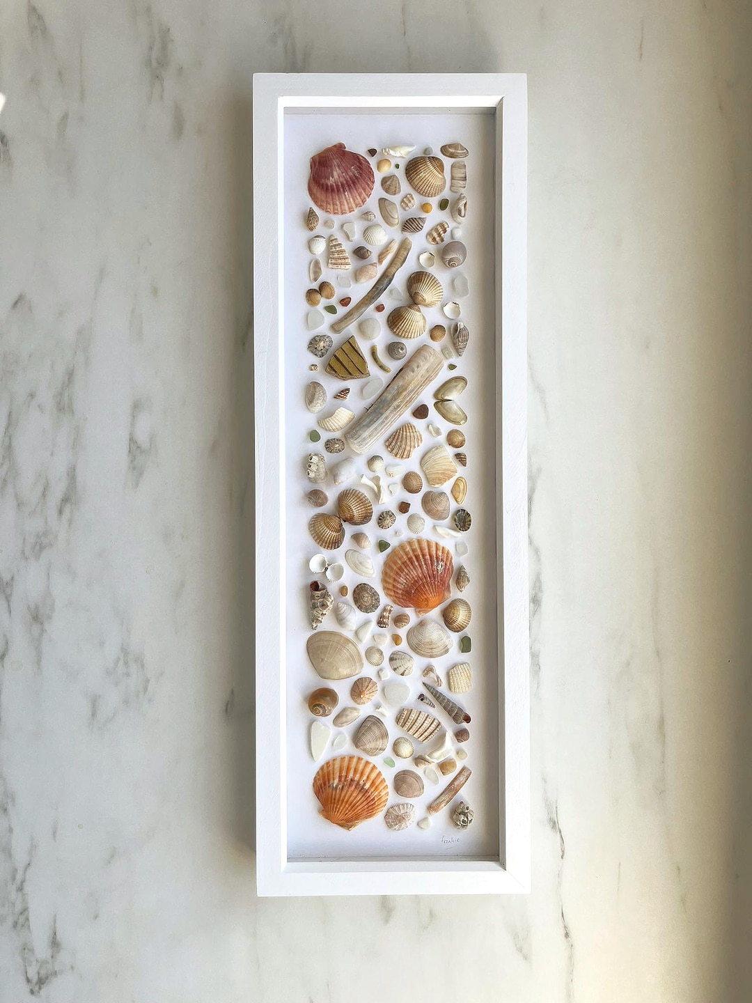 Tall Frame, Beach, Coastal, Shells, Frames, Sea, Sea Glass, Beach Finds ...