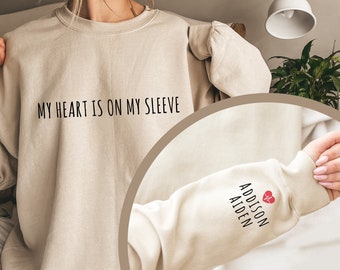 Personalized Mama Sweatshirt | Customised hoodie Kids Names on Sleeve | Pregnancy Gender Reveal | Mama Sweatshirt | Custom Gift for New Mom