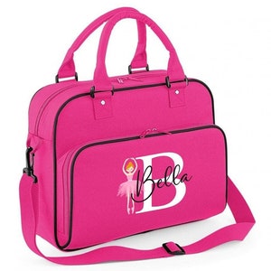 Personalised Dance Bag for Girls, Ballet Backpack, Gymnastics Bag, Children&#39;s Ballet Rucksack, Highland Dance & Dance Shoes Boot Bag