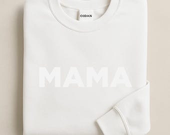 Personalised Mama Sweatshirt, Customised Hoodie Kids Names on Sleeve, New Mom Sweatshirt, Custom Mum Hoodie