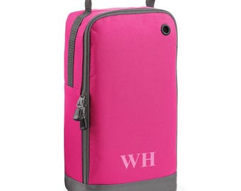 Personalised Initials Or Name Shoe Bag For Rugby, Football and Sports, Custom PE Sports Boot Bag