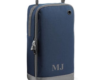 Personalised Initials Or Name Shoe Bag For Rugby, Football and Sports, Custom PE Sports Boot Bag