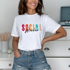 Social Worker Shirt, School Social Worker Gift, Gift for her, Social Worker Sweatshirt, Social Worker Hoodie