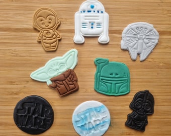 Galletas de la guerra de las galaxias