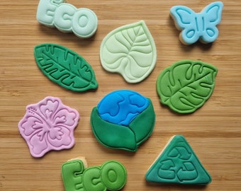 Earth Day, Eco, Nature Cookies