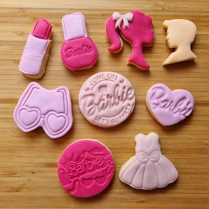 Galletas de Muñecas de Fondant: Recuerdos de Fiesta para Niñas, Galletas Decoradas a Mano