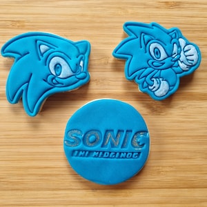 Sonic the Hedgehog cookies