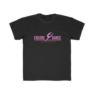 Kids Regular Fit Tee Encore Dance Academy team shirt
