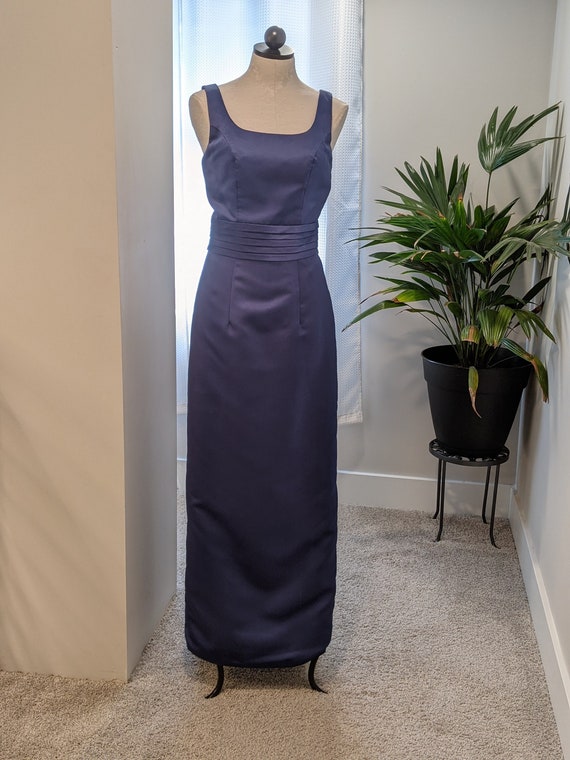 Dress/Gown - Dark Blue - Size 8