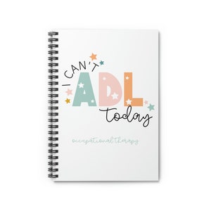 Cute OT Note Book, Occupational Therapy Documentation, OT notes, Occupational Therapy, OT Month, Therapist Gift