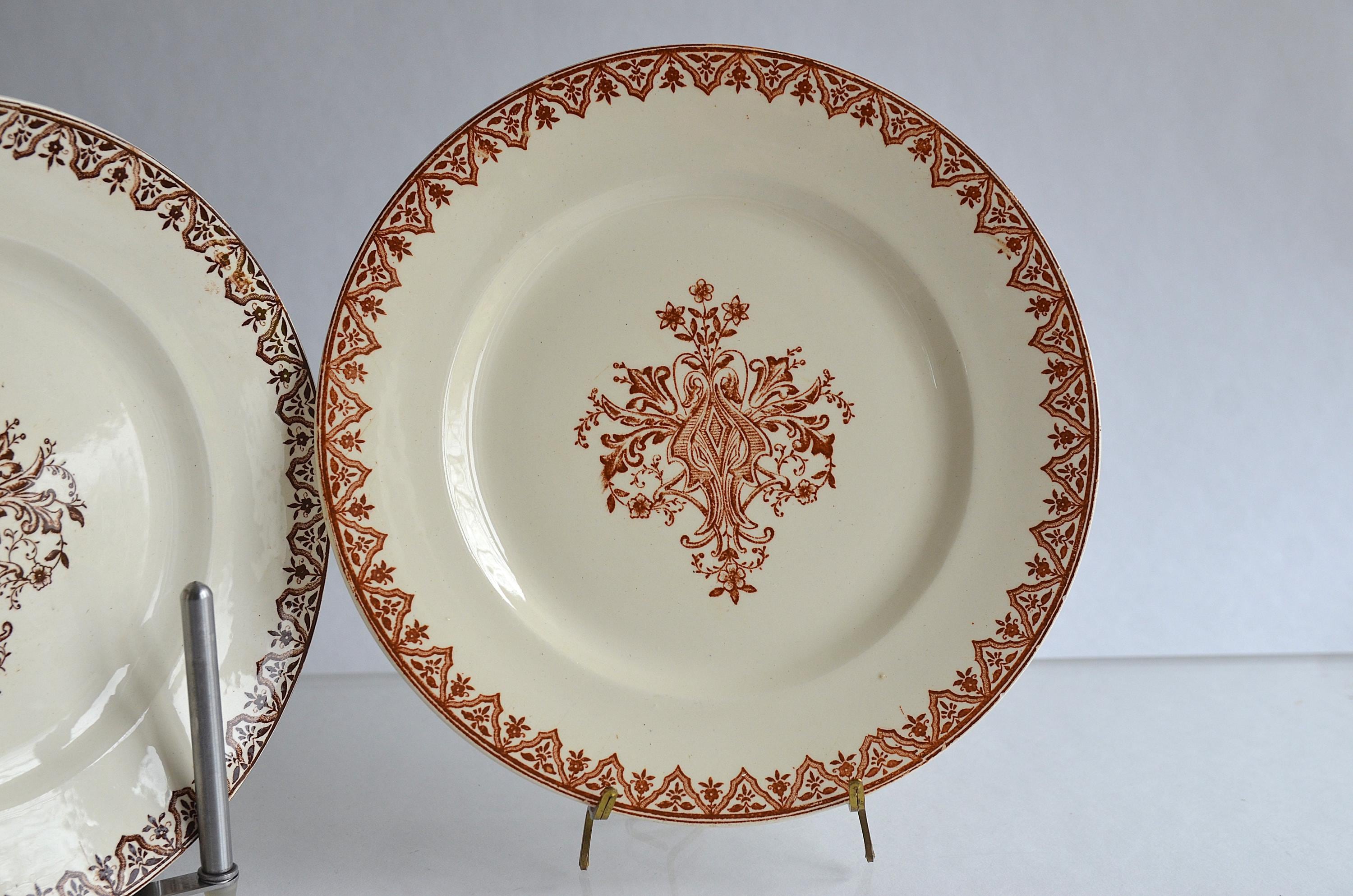 Beautiful Salins Ironware Dinner Plates, Alhambra Model - Etsy New