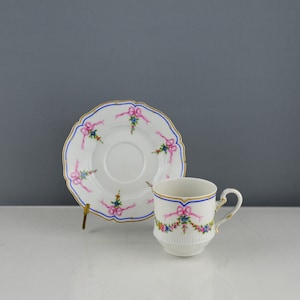 Haviland Artois fine bone china coffee cup and saucer